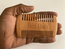Load image into Gallery viewer, Bèl Bab Wooden Beard Comb
