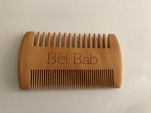 Load image into Gallery viewer, Bèl Bab Wooden Beard Comb
